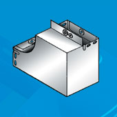 Угол CSSS 90 вертикальный внеш. переходник лев. осн.200, RAL Угол CSSS 90 вертикальный внеш. переходник лев. осн.200, RAL